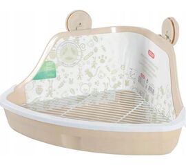 ZOLUX SMALL CORNER TOILET 320X250X150 MM BEIGE