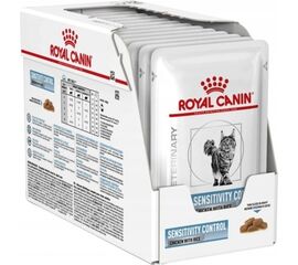 ROYAL CANIN SENSITIVITY CONTROL WET CAT FOOD CHUNKS IN SAUCE CHICKEN WITH RICE 12X85 G