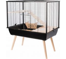 ZOLUX CAGE NEO MUKI LARGE RODENTS H58, BLACK