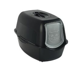 ROTHO BAILEY HOODED LITTER BOX BLACK