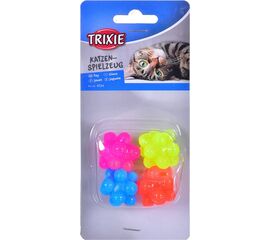 TRIXIE SET OF BUBBLE BALLS 3.5CM 4 PCS