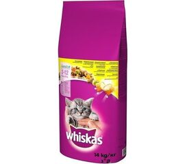 WHISKAS JUNIOR WITH CHICKEN - DRY CAT FOOD - 14KG