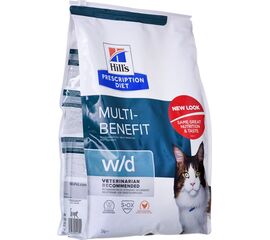 HILL'S PRESCRIPTION DIET MULTI-BENEFIT FELINE W/D DRY CAT FOOD CHICKEN 3 KG