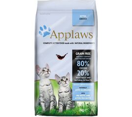 APPLAWS 5060122491419 CATS DRY FOOD 2 KG KITTEN CHICKEN