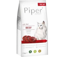 DOLINA NOTECI PIPER ANIMALS WITH BEEF - DRY CAT FOOD - 3 KG