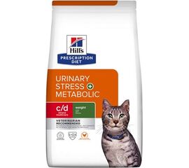 HILL'S FELINE C/D URINARY STRESS + METABOLIC - DRY CAT FOOD - 3 KG