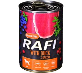 DOLINA NOTECI RAFI DUCK, BLUEBERRY, CRANBERRY - WET DOG FOOD 400 G