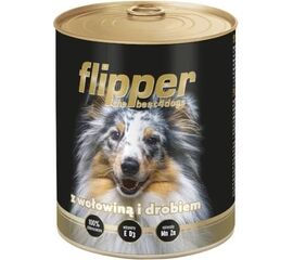 DOLINA NOTECI FLIPPER WITH BEEF AND POULTRY - WET DOG FOOD - 400 G
