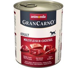 ANIMONDA GRANCARNO MULTI MEAT COCKTAIL BEEF, CHICKEN, GAME, HEART, TURKEY ADULT 800 G