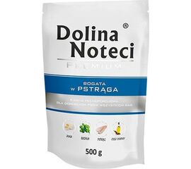 DOLINA NOTECI PREMIUM RICH IN TROUT - WET DOG FOOD - 500G