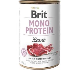 BRIT MONO PROTEIN WET DOG FOOD LAMB 400 G