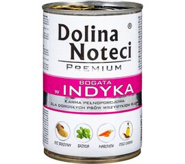 DOLINA NOTECI 5902921301295 DOGS MOIST FOOD TURKEY 400 G