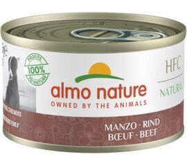 ALMO NATURE HFC NATURAL BEEF - WET FOOD FOR ADULT DOGS - 95 G