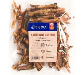 PETMEX DOG CHEW CHICKEN PAW 500G