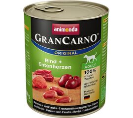 ANIMONDA GRANCARNO ORIGINAL BEEF, DUCK ADULT 800 G