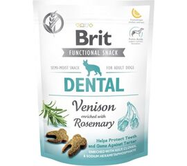 BRIT FUNCTIONAL SNACK DENTAL VENISON - DOG TREAT - 150G