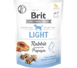 BRIT FUNCTIONAL SNACK LIGHT RABBIT - DOG TREAT - 150G