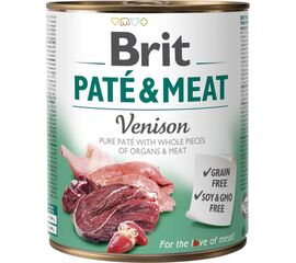 BRIT PATÉ & MEAT WITH VENISON - 800G