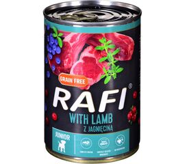 DOLINA NOTECI RAFI JUNIOR WITH LAMB, CRANBERRY AND BLUEBERRY - WET DOG FOOD 400 G