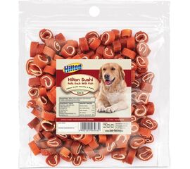HILTON SUSHI ROLLS DUCK WITH FISH - DOG TREAT - 500 G