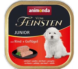ANIMONDA VOM FEINSTEN WITH BEEF + POULTRY BEEF, POULTRY JUNIOR 150 G