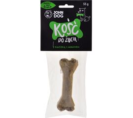 JOHN DOG CHEWING BONE WITH DUCK AND APPLE - DOG CHEW - 12 CM