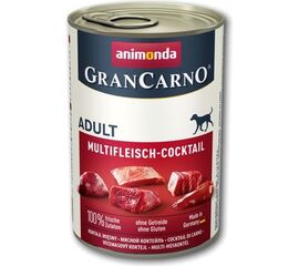 ANIMONDA GRANCARNO ORIGINAL BEEF, CHICKEN, GAME, TURKEY ADULT 400 G