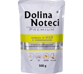 DOLINA NOTECI PREMIUM RICH IN GOOSE WITH POTATOES - WET DOG FOOD - 500G