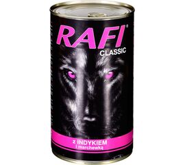 DOLINA NOTECI RAFI CLASSIC WITH TURKEY AND CARROTS - WET DOG FOOD - 1240G