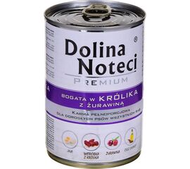 DOLINA NOTECI PREMIUM RICH IN RABBIT AND CRANBERRY - WET DOG FOOD - 400 G