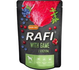 DOLINA NOTECI RAFI WET DOG FOOD VENISON, BLUEBERRY, CRANBERRY 300 G