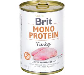 BRIT MONO PROTEIN TURKEY - WET DOG FOOD 400G