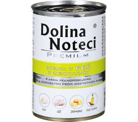 DOLINA NOTECI PREMIUM RICH IN GOOSE AND POTATOES - WET DOG FOOD - 400 G