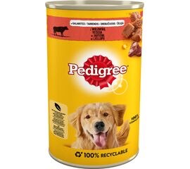PEDIGREE 5900951015854 DOGS MOIST FOOD BEEF ADULT 1.2 KG