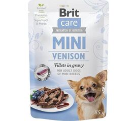 BRIT CARE MINI VENISON - WET DOG FOOD - 85 G