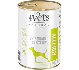4VETS NATURAL ALLERGY LAMB DOG - WET DOG FOOD - 400 G
