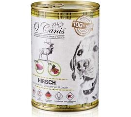 O'CANIS CANNED DOG FOOD- WET FOOD- DEER WITH BUCKWHEAT - 400 G