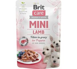 BRIT CARE MINI PUPPY LAMB - WET DOG FOOD - 85 G