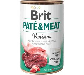 BRIT PATÉ & MEAT WITH VENISON - 400G