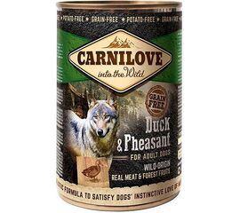 CARNILOVE INTO THE WILD DUCK&PHEASANT - WET DOG FOOD - 400 G