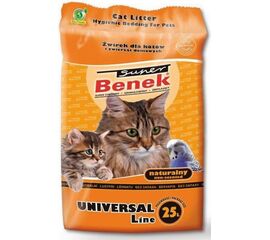SUPER BENEK CERTECH SUPER BENEK UNIVERSAL NATURAL - CAT LITTER CLUMPING 25 L