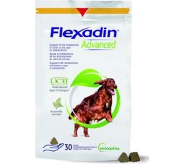 VETOQUINOL FLEXADIN ADVANCED- SNACKS FOR DOGS- 30 TABLETS