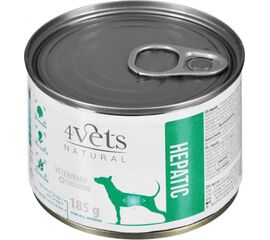 4VETS NATURAL HEPATIC DOG  - WET DOG FOOD - 185 G