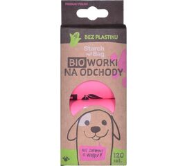 STARCH BAG - DOG POOP BAGS - 8 X 15