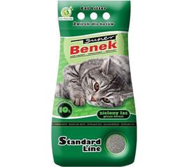 SUPER BENEK STANDARD CAT LITTER BENTONITE GRIT GREEN FOREST 10 L