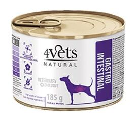 4VETS NATURAL GASTRO INTESTINAL DOG - WET DOG FOOD - 185 G