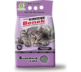 SUPER BENEK CERTECH SUPER BENEK STANDARD LAVENDER - CAT LITTER CLUMPING 5 L