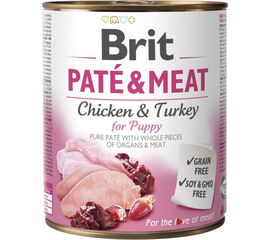 BRIT PATÉ & MEAT PUPPY - 800G