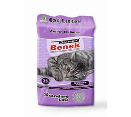 SUPER BENEK CERTECH SUPER BENEK STANDARD LAVENDER - CAT LITTER CLUMPING 25 L (20 KG)