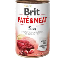 BRIT PATÉ & MEAT WITH BEEF - 400G